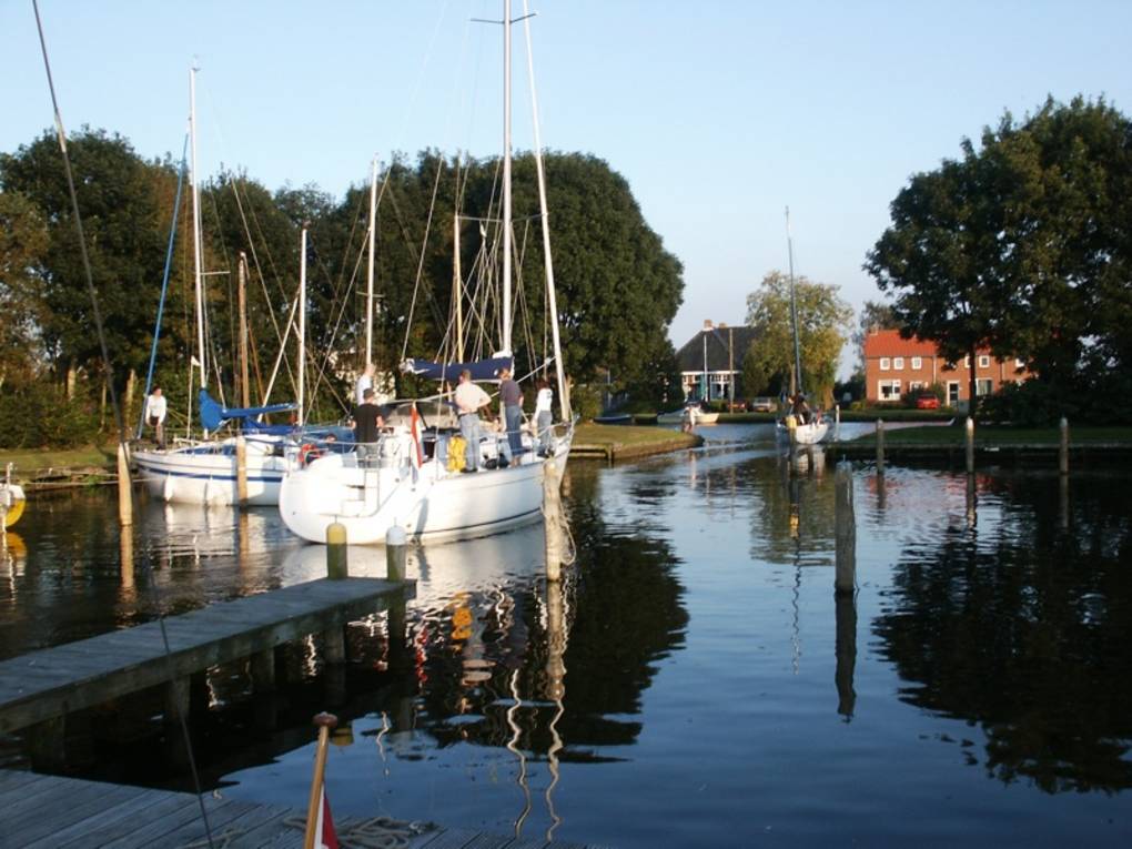 Routes with mast standing in the Netherlands