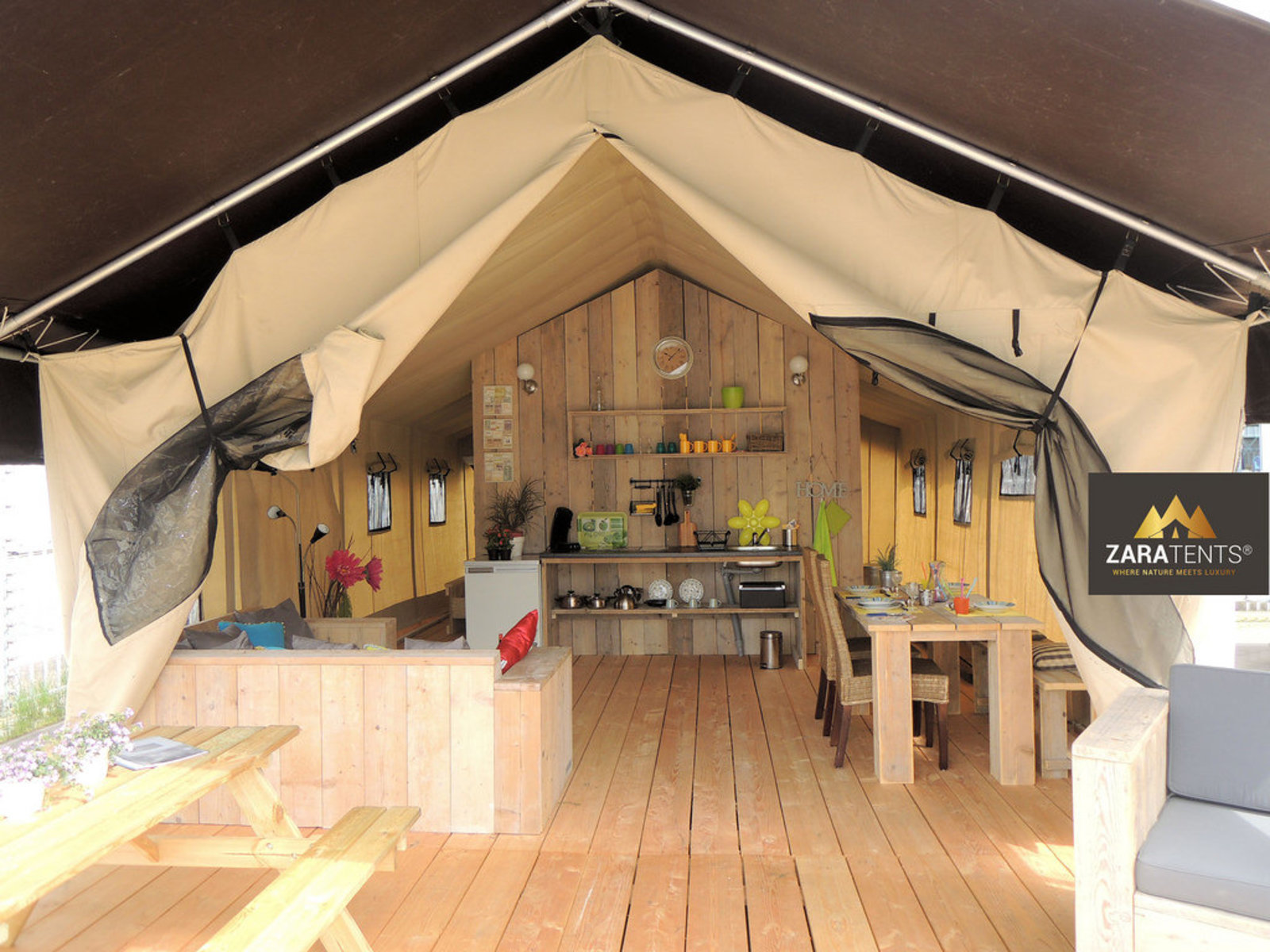 Rent 'Luxury camping tent including polyvalk!' in Holland Maran
